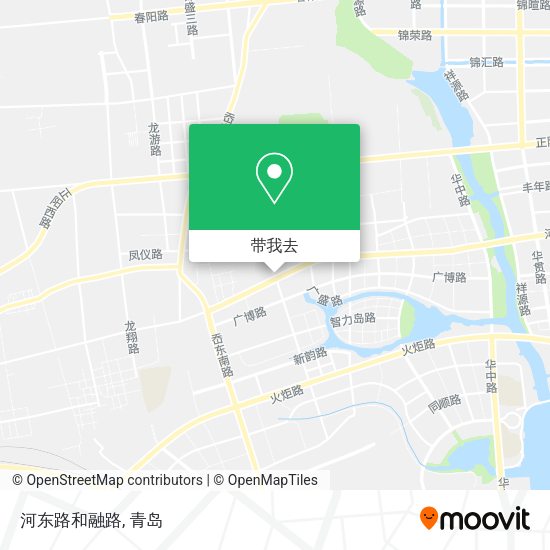 河东路和融路地图