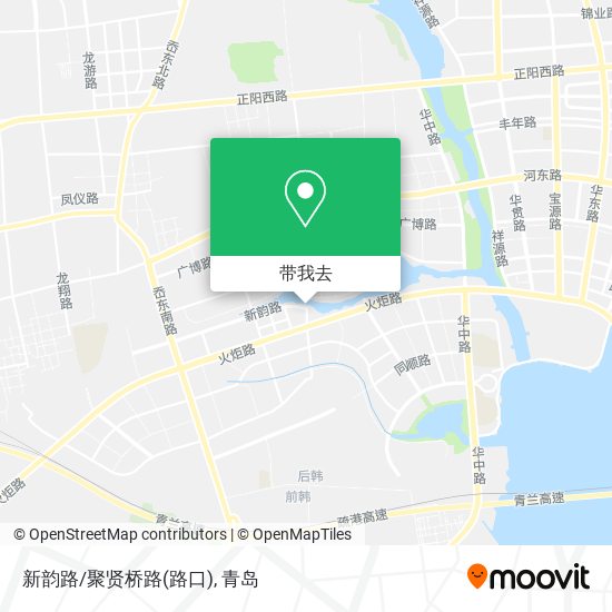 新韵路/聚贤桥路(路口)地图
