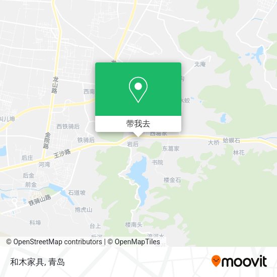 和木家具地图