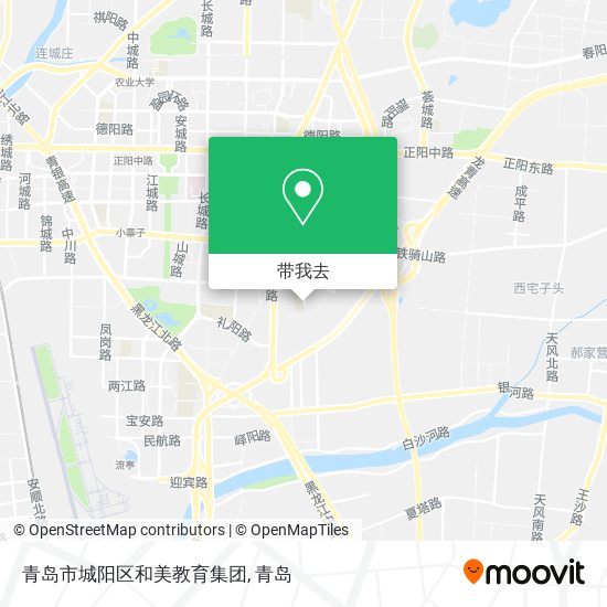 青岛市城阳区和美教育集团地图