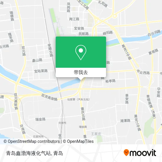 青岛鑫渤海液化气站地图