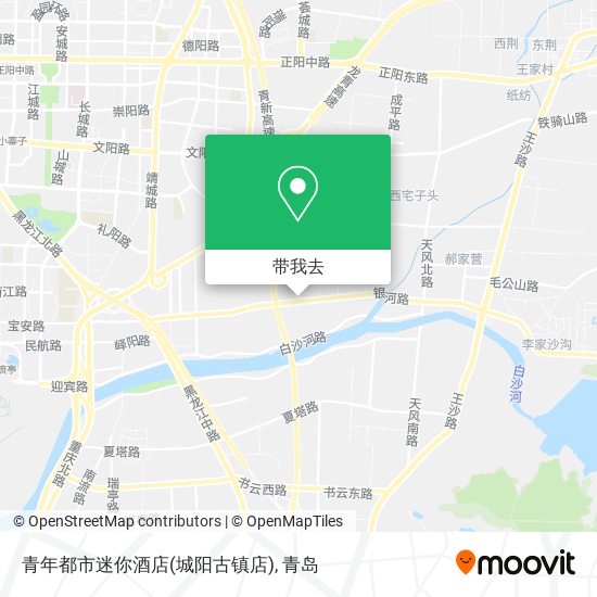 青年都市迷你酒店(城阳古镇店)地图