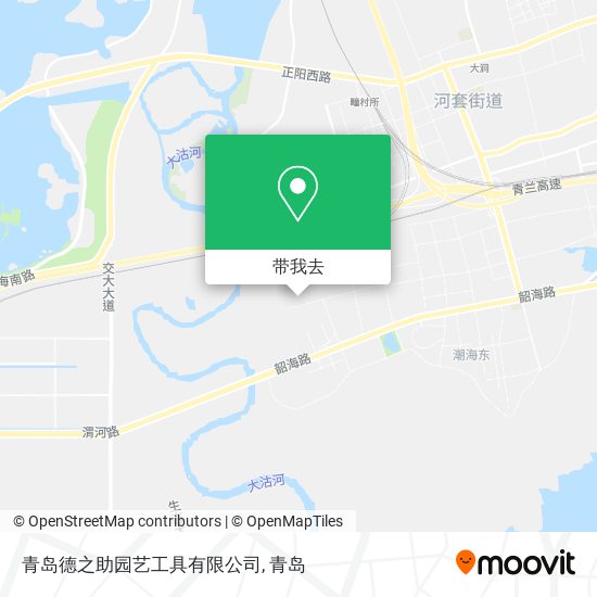 青岛德之助园艺工具有限公司地图