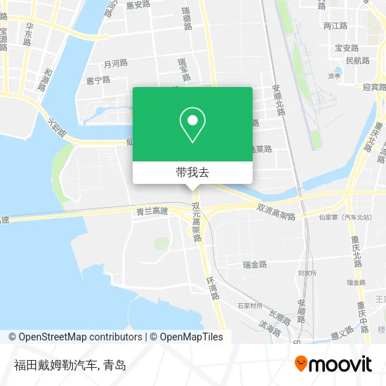 福田戴姆勒汽车地图