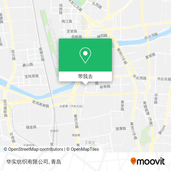 华实纺织有限公司地图