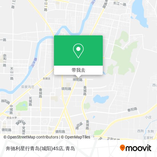奔驰利星行青岛(城阳)4S店地图