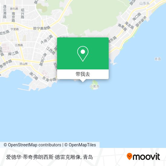 爱德华·蒂奇弗朗西斯·德雷克雕像地图