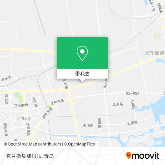 克兰斯集成吊顶地图