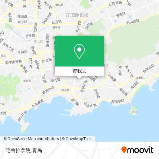 宅舍推拿院地图