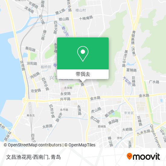 文昌渔花苑-西南门地图