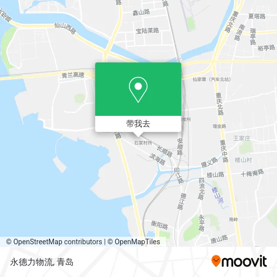 永德力物流地图