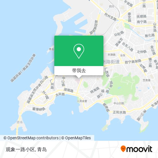 观象一路小区地图