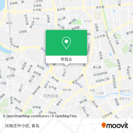 河南庄中小区地图