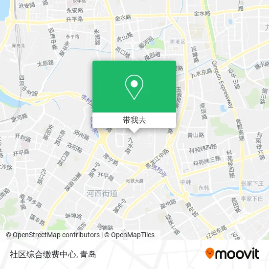 社区综合缴费中心地图