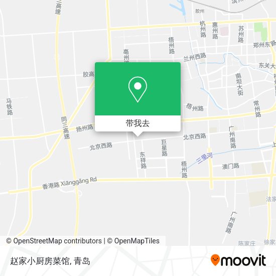 赵家小厨房菜馆地图