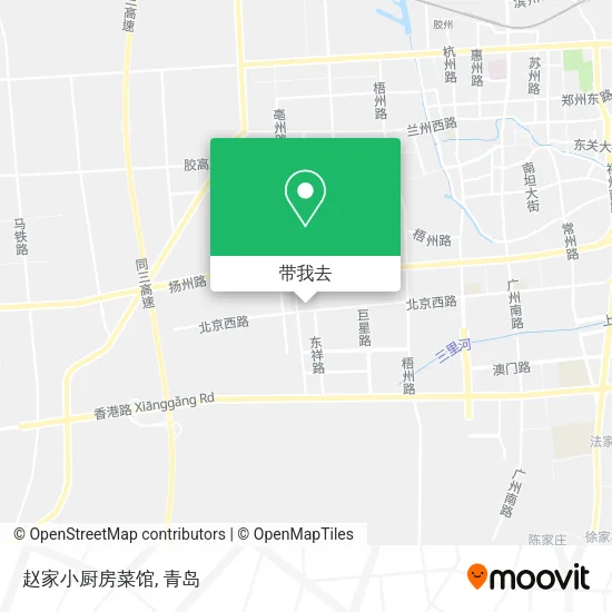 赵家小厨房菜馆地图