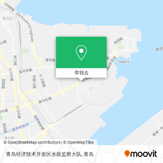 青岛经济技术开发区水政监察大队地图