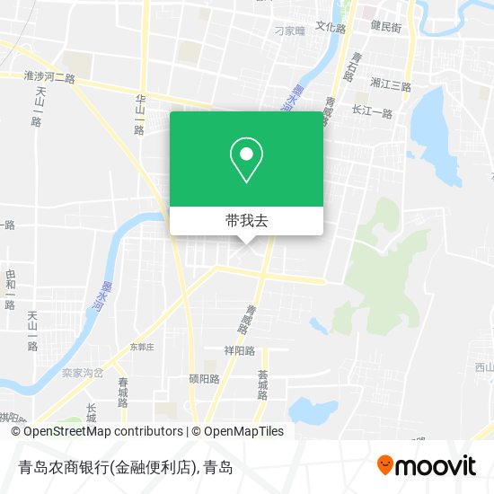 青岛农商银行(金融便利店)地图