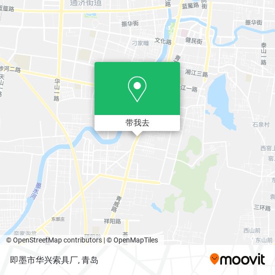 即墨市华兴索具厂地图