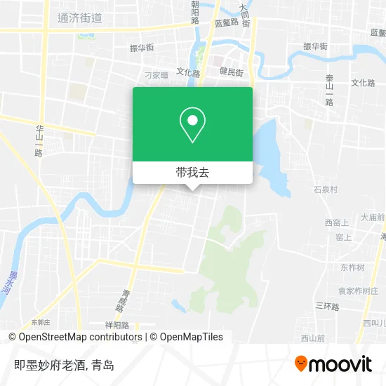 即墨妙府老酒地图