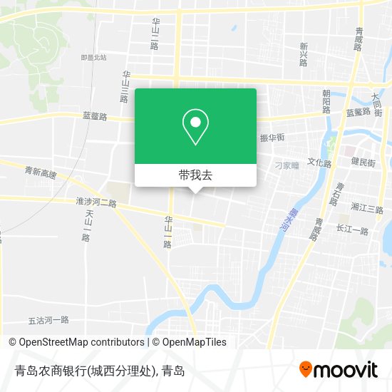 青岛农商银行(城西分理处)地图