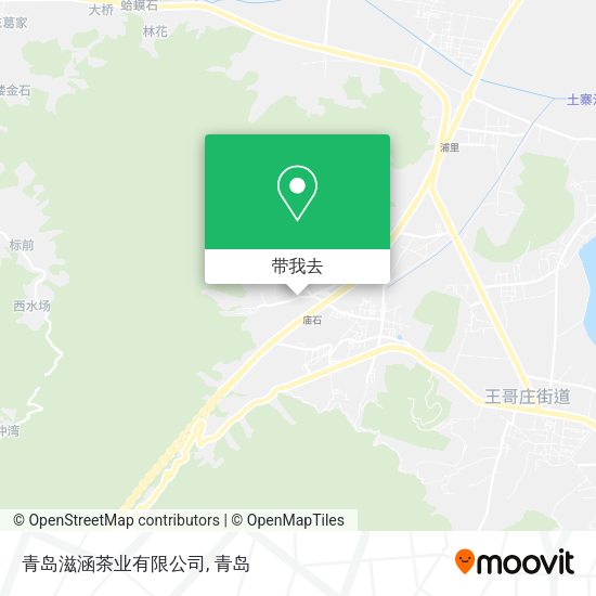 青岛滋涵茶业有限公司地图