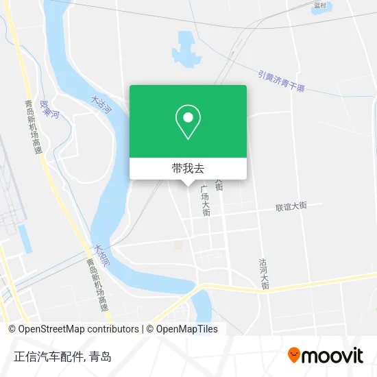正信汽车配件地图