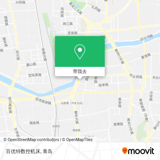 百优特数控机床地图