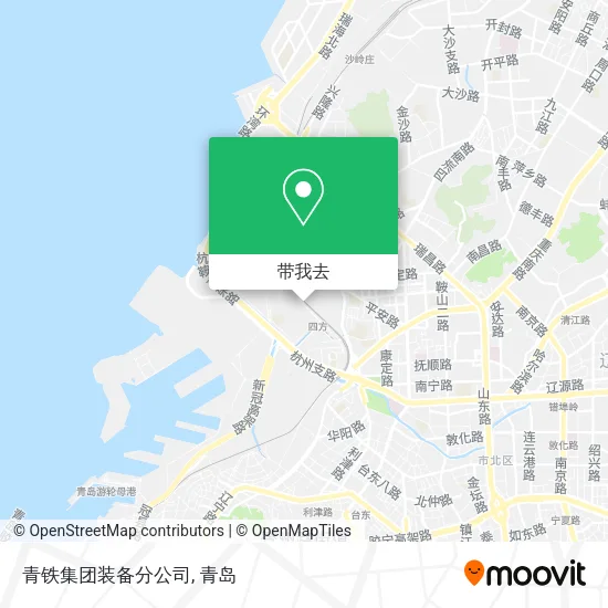 青铁集团装备分公司地图