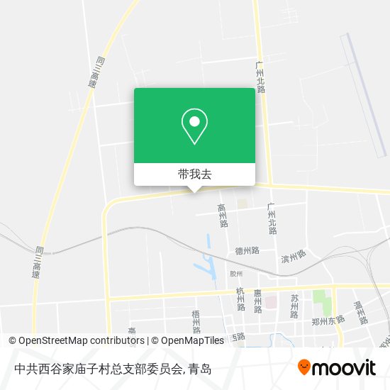 中共西谷家庙子村总支部委员会地图