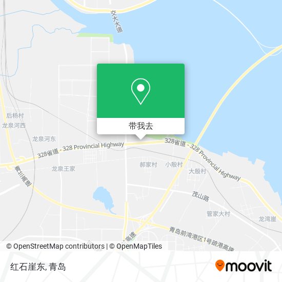 红石崖东地图