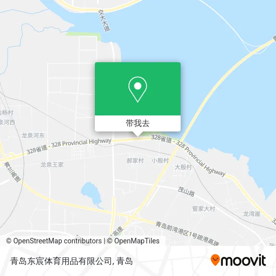 青岛东宸体育用品有限公司地图