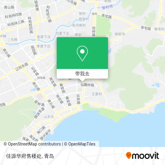 佳源华府售楼处地图