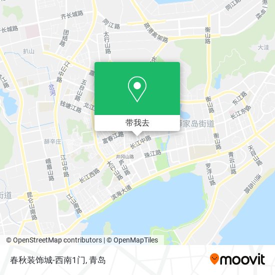 春秋装饰城-西南1门地图