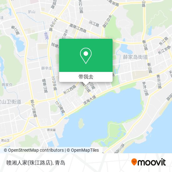 赣湘人家(珠江路店)地图