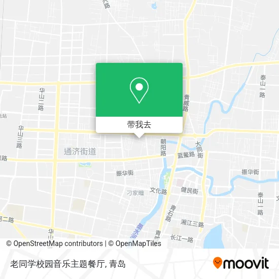 老同学校园音乐主题餐厅地图