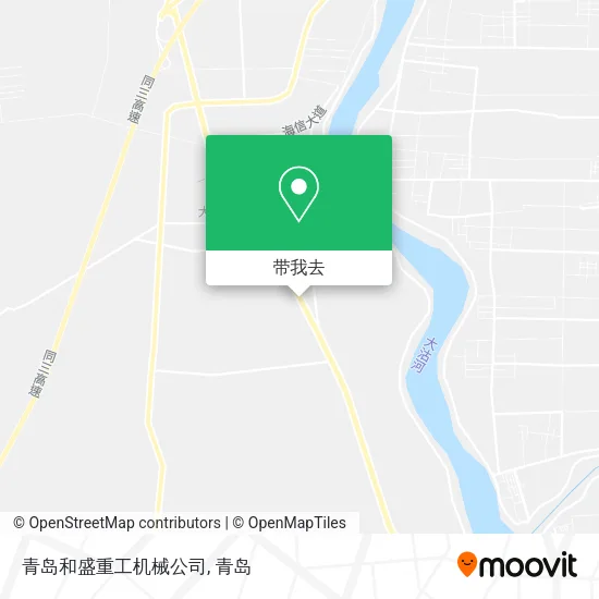 青岛和盛重工机械公司地图