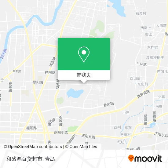 和盛鸿百货超市地图