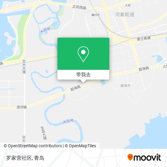 罗家营社区地图