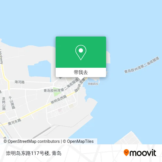 崇明岛东路117号楼地图