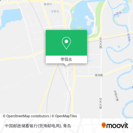 中国邮政储蓄银行(营海邮电局)地图