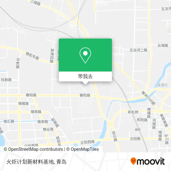 火炬计划新材料基地地图