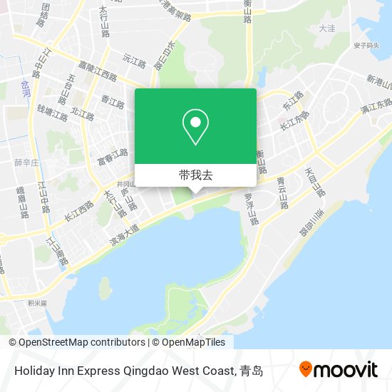 Holiday Inn Express Qingdao West Coast地图