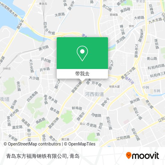 青岛东方福海钢铁有限公司地图