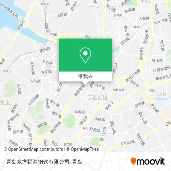 青岛东方福海钢铁有限公司地图