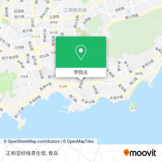 正和堂经络养生馆地图