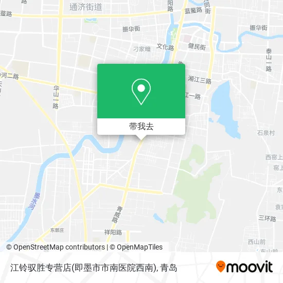 江铃驭胜专营店(即墨市市南医院西南)地图