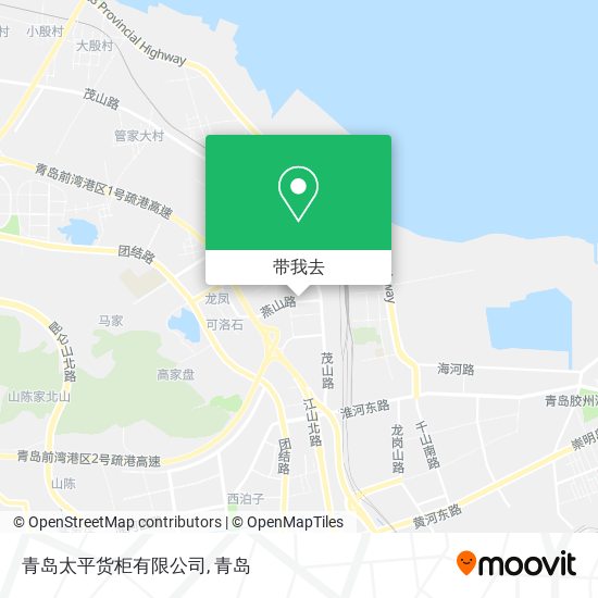 青岛太平货柜有限公司地图