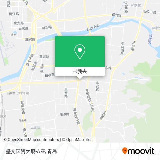 盛文国贸大厦-A座地图