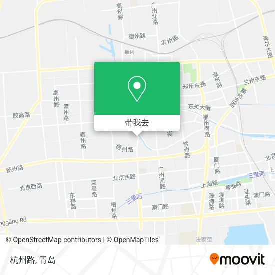 杭州路地图